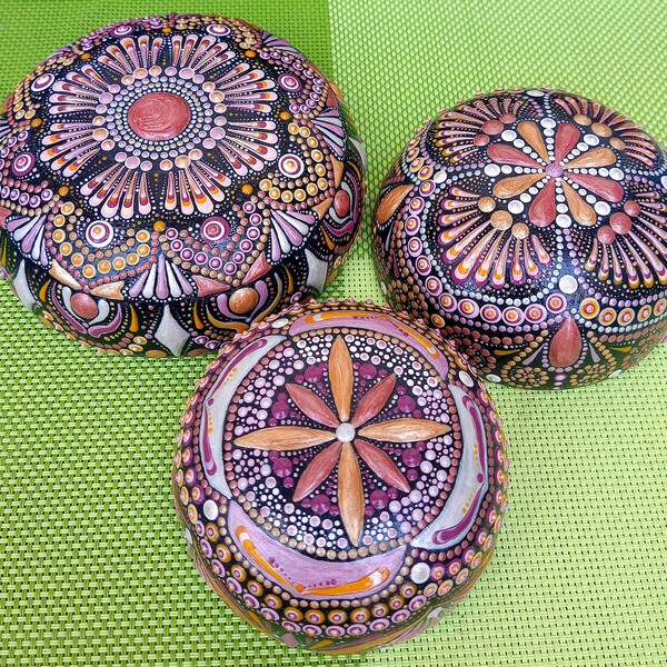 Mandala Rocks - Etsy