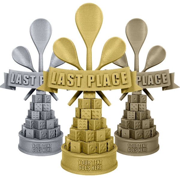 Last Place Trophy Etsy