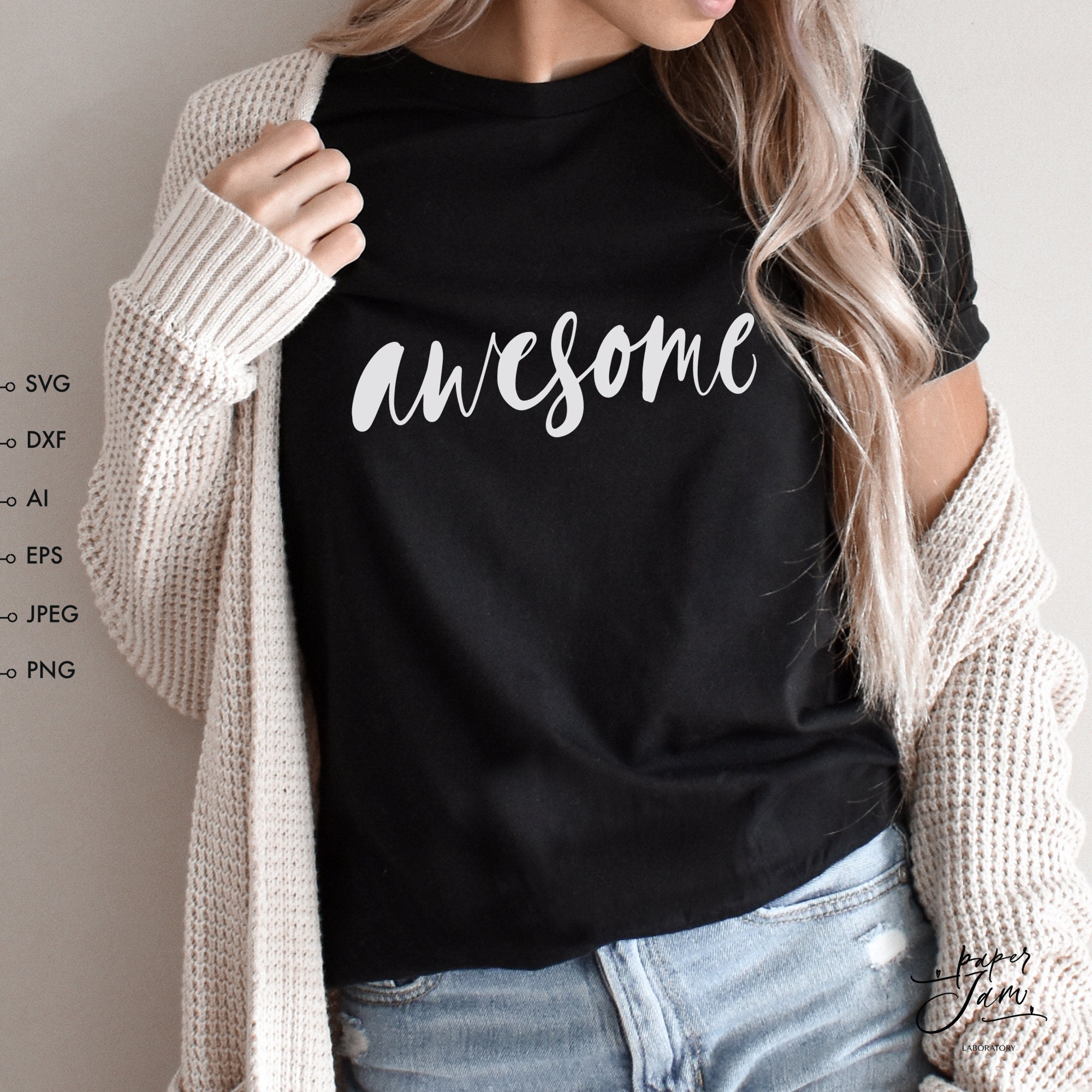 Awesome SVG trendy inspiring womens shirt svg Mom shirt svg Etsy