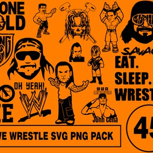 Wwe Svg Etsy