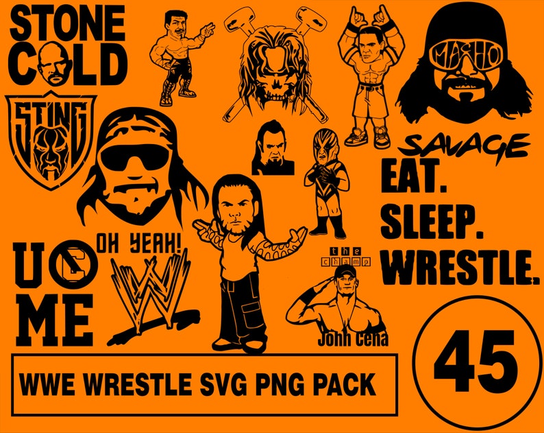 Download Designs Inspired by Wrestling USA wwe SVG PNG Design ...