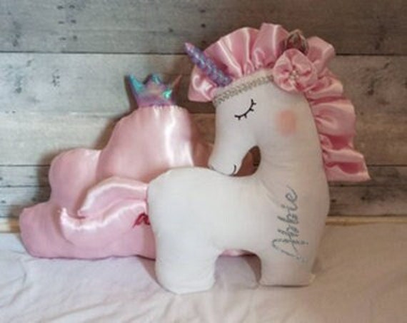Unicorn Decor Personalized Pillow Unicorn Pillow Unicorn Nursery Decor Unicorn Cushion Unicorn Doll Teepee Unicorn Magic Rainbow Etsy