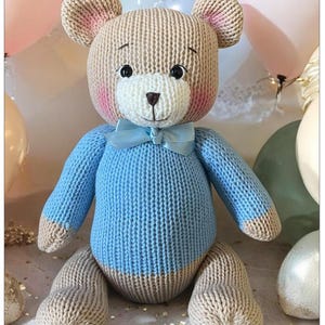Handmade teddy bear doll, Organic linen fabric stuffed animal, Heirloom Stuffed Animal Toy, Organic cotton Girl Gift, handmade gift for girl