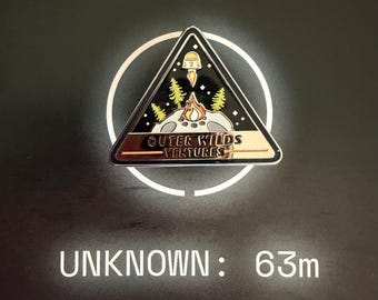 Outer Wilds Inspired Ventures Patch Emblem Hard Enamel Pin
