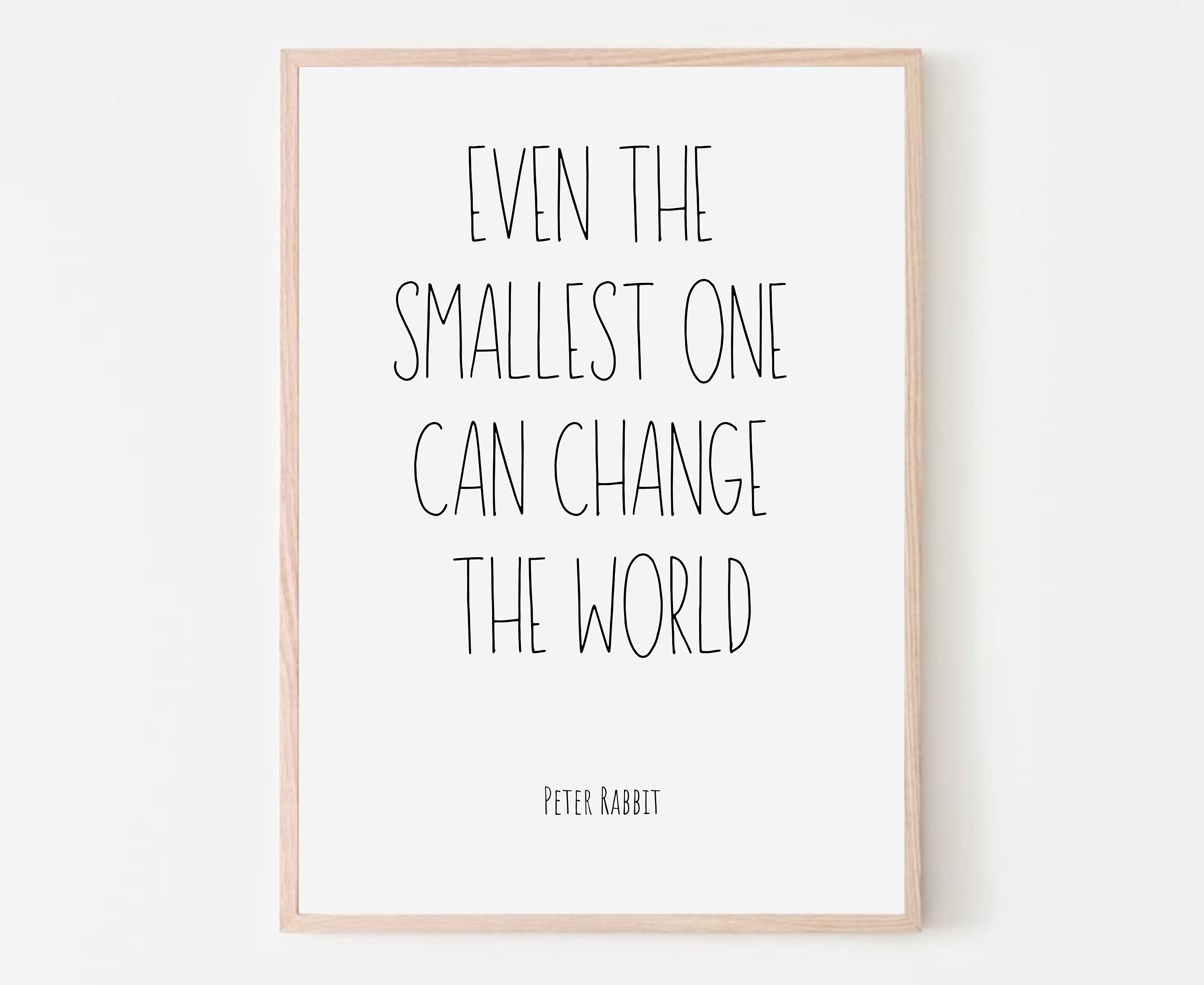 peter rabbit quote print peter rabbit art literary art etsy