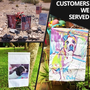 Custom Garden Flag - Double Sided Personalized Porch Decor (18 x 12.5 In) image 5