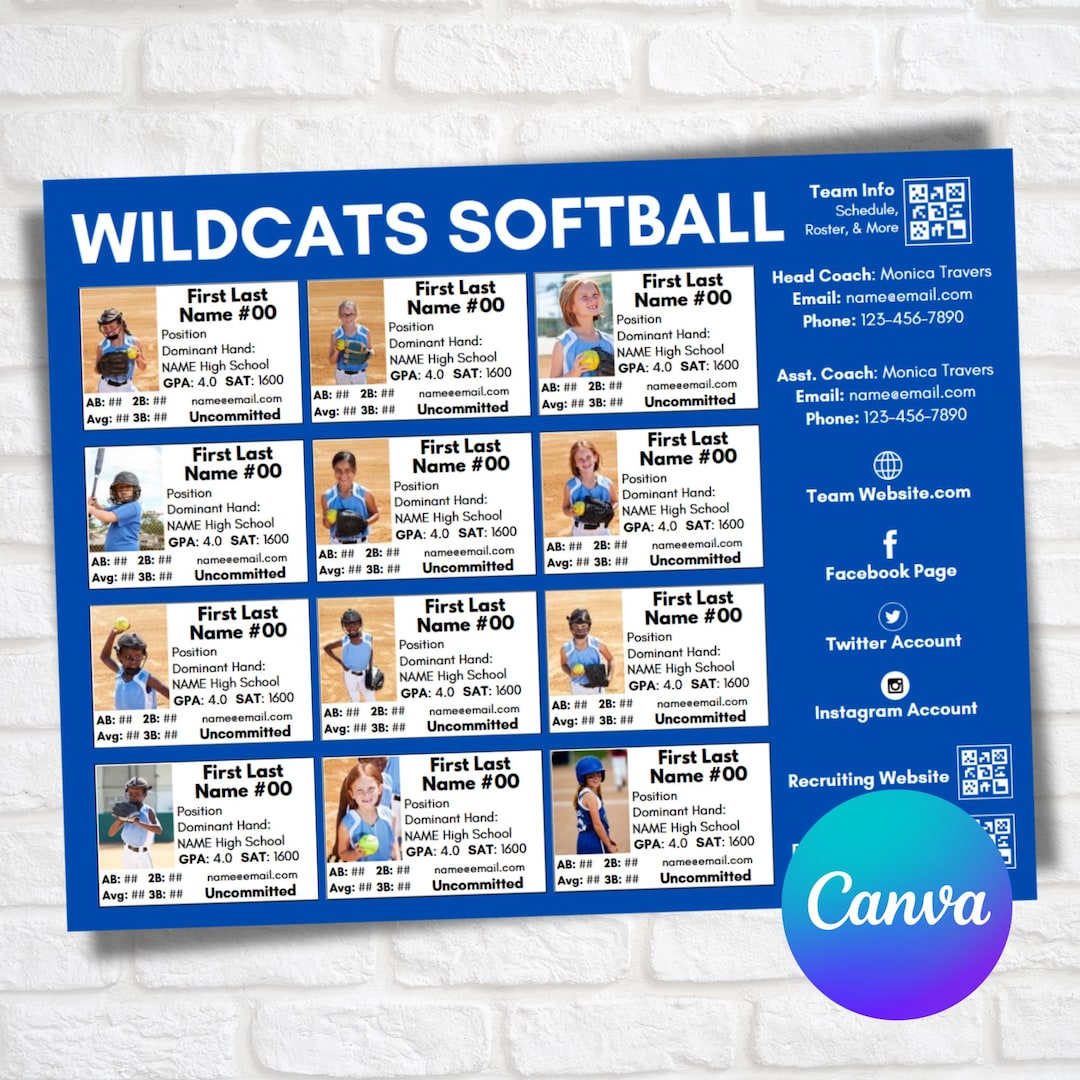 Travel Team Recruit Roster, Recruiting Roster, Athlete Profile, College ...
