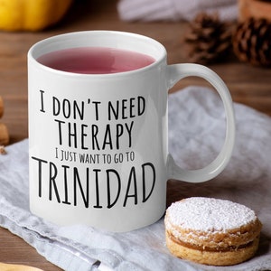 Trinidad Becher, Trinidad Kaffeetasse, Liebe Trinidad Geschenkbecher, Liebe Trinidad und Tobago, geboren in Trinidad Kaffeetasse, Trinidad Weihnachtsgeschenke