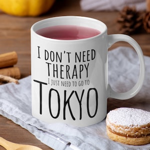 Tokyo mug I love Tokyo gift Dreaming of Tokyo coffee cup Love Tokyo gifts Love Japan coffee mug Japanese holiday gift from Tokyo vacation