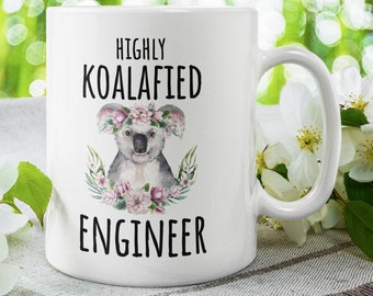 Tasse d’ingénieur, cadeau d’ingénieur, tasse à café d’ingénieur hautement qualifié, tasse d’ingénieur drôle mignonne, cadeaux pour les ingénieurs, cadeau de diplômé en ingénierie