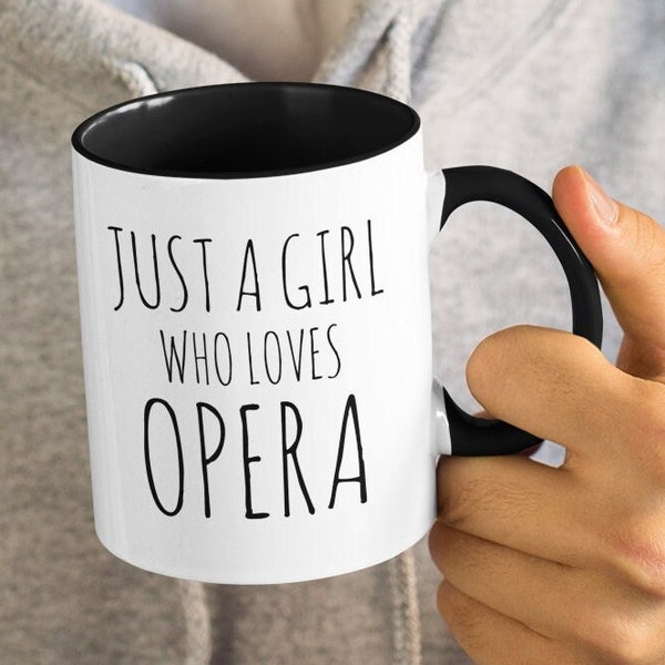 Opera lover gift opera singer mug, opera music lover gift Opera lover coffee cup for opera fan I  love opera singer gift Choir singer mug