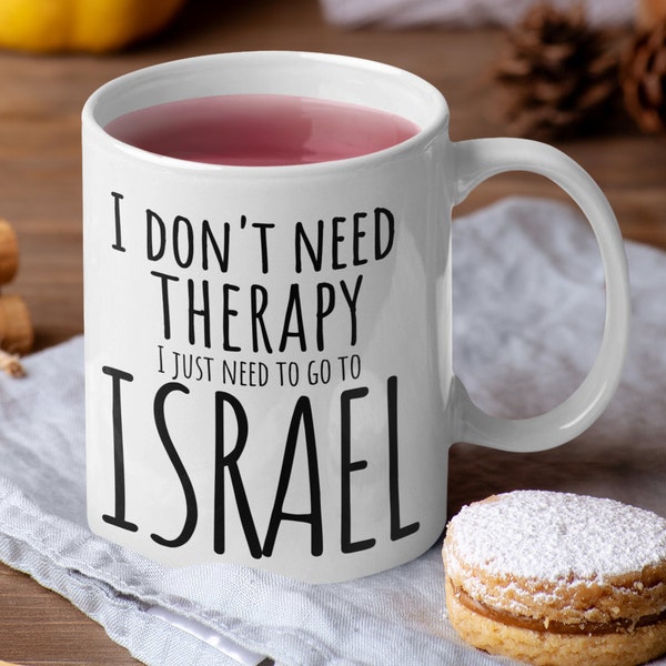 Israel mug Israel gift Israeli mug Love Tel Aviv  Israel  Dreaming of home Holiday Travel Jewish Hebrew coffee cup