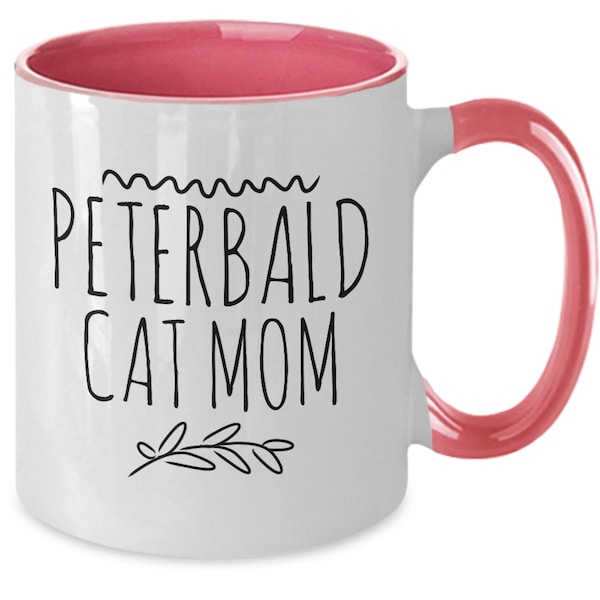 Peterbald cat gift for peterbald cat mom mug exotic cat breeds owner coffee cup xmas gift for peterbald cat owner