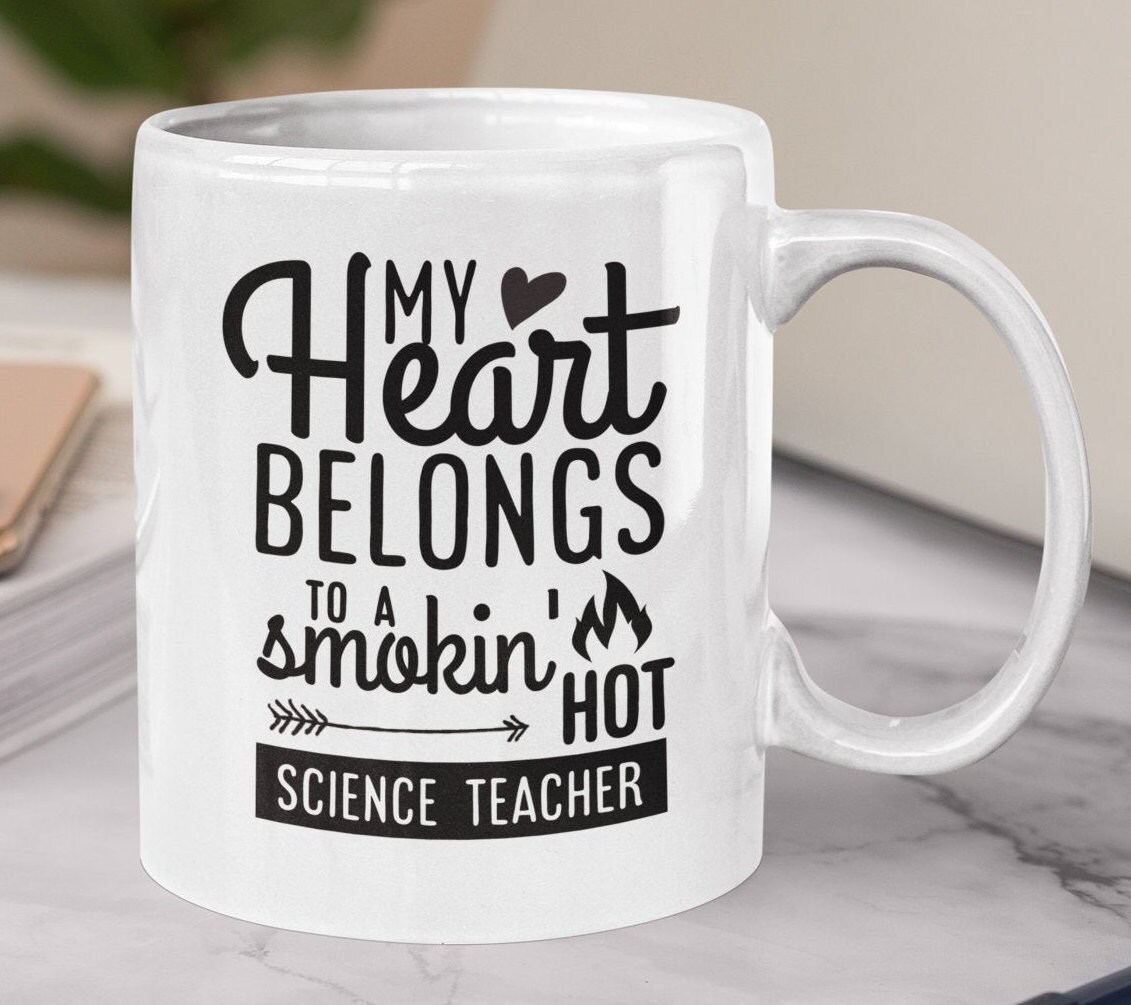 Science teacher mug Valentine gift birthday gift for science Etsy