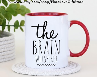 Becher für Gehirnflüsterer, Neurologe Geschenk, Becher für Gehirnflüsterer, Gehirnflüsterer, Gehirnflüsterer, Gehirnflüsterer, Gehirnflüsterer