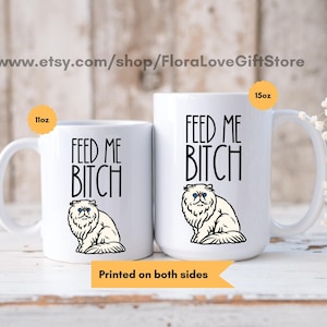 Funny persian cat gift Persian owner mug persian cats coffee mug Persian cat mom mothers day gifts funny gift for Persian owner present