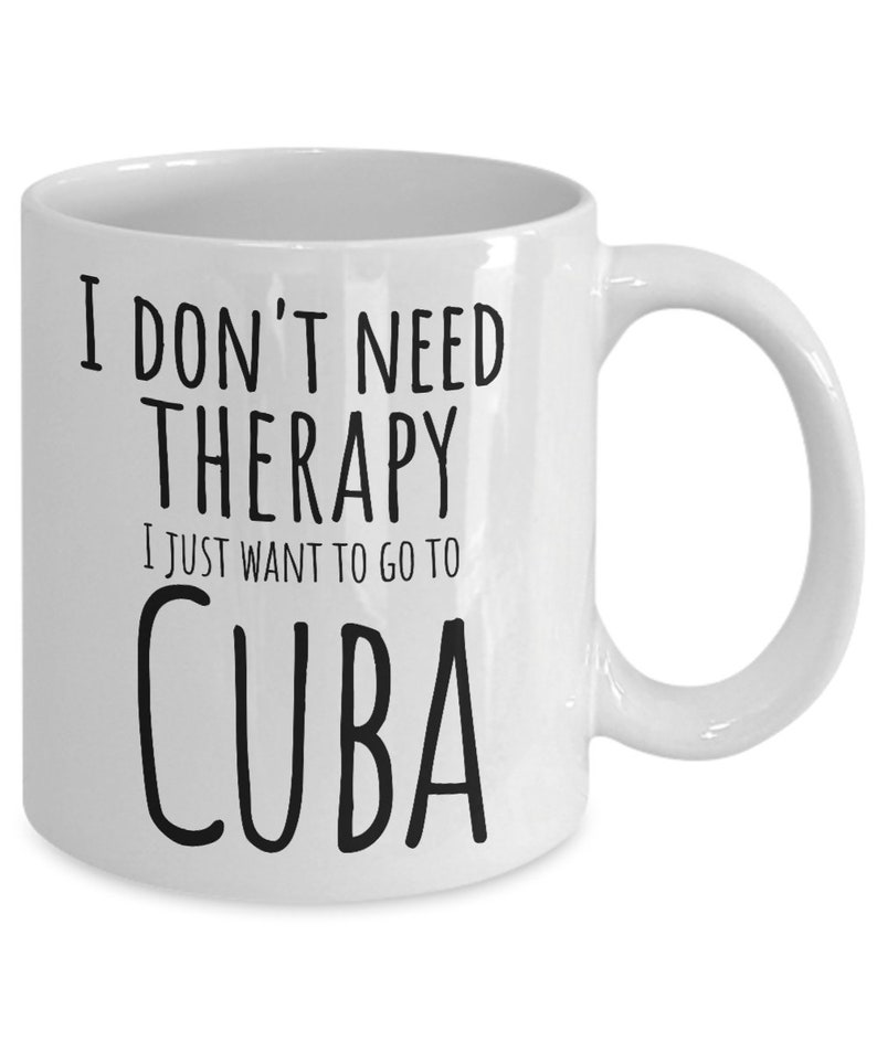 Cuba mug, Cuba gift, Dreaming of Cuba coffee cup, Cuban mug, Sala Cuba pride gift, Cuba love gift mug, I love Cuba coffee mug, Cuban gifts image 4