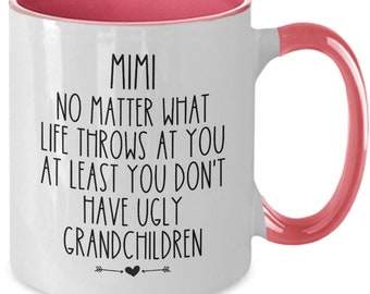 Funny mimi gift, Mimi mug,  gift for grandmother, mothers day coffee cup, Gift for mimi birthday, Mimi christmas , funny Mimi gifts