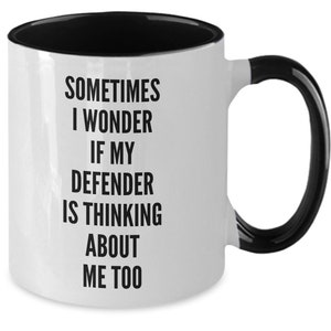 Funny Land rover gift, defender mug, funny gift for defender owner coffee cup Landrover owner gifts, Love my land rover coffee cup