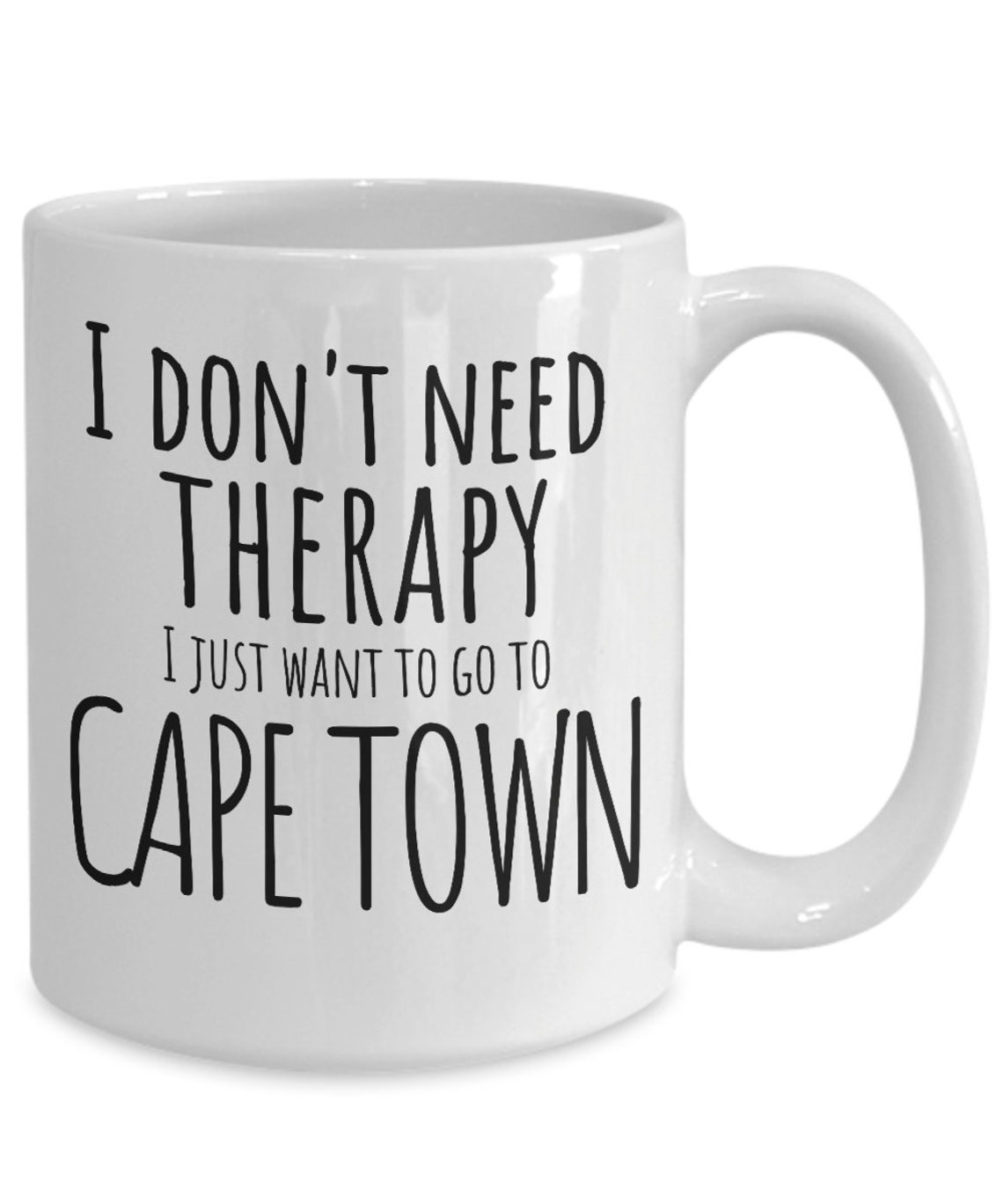 Cape town mug Love Cape Town South Africa coffee cup Dreaming Etsy