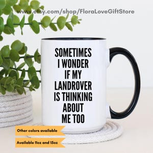 Love my landrover mug Landrover obsessed gift Land rover gift Landrover defender gift Landrover lover gift landrovers discovery gifts
