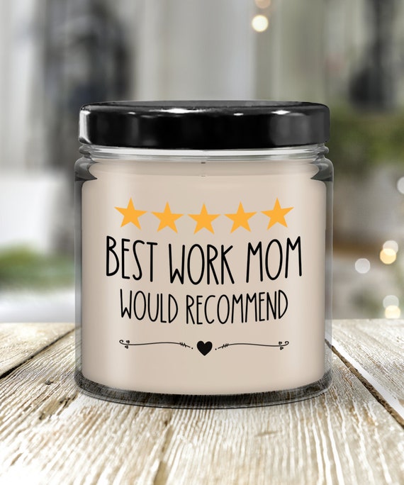 Work Mom Gift, Work Mom Candle, Colleague Gifts, Boss Gifts, Gift for Work  Supervisor, Soy Candles, Candle for Work Mom, Work Mom Xmas Gift 