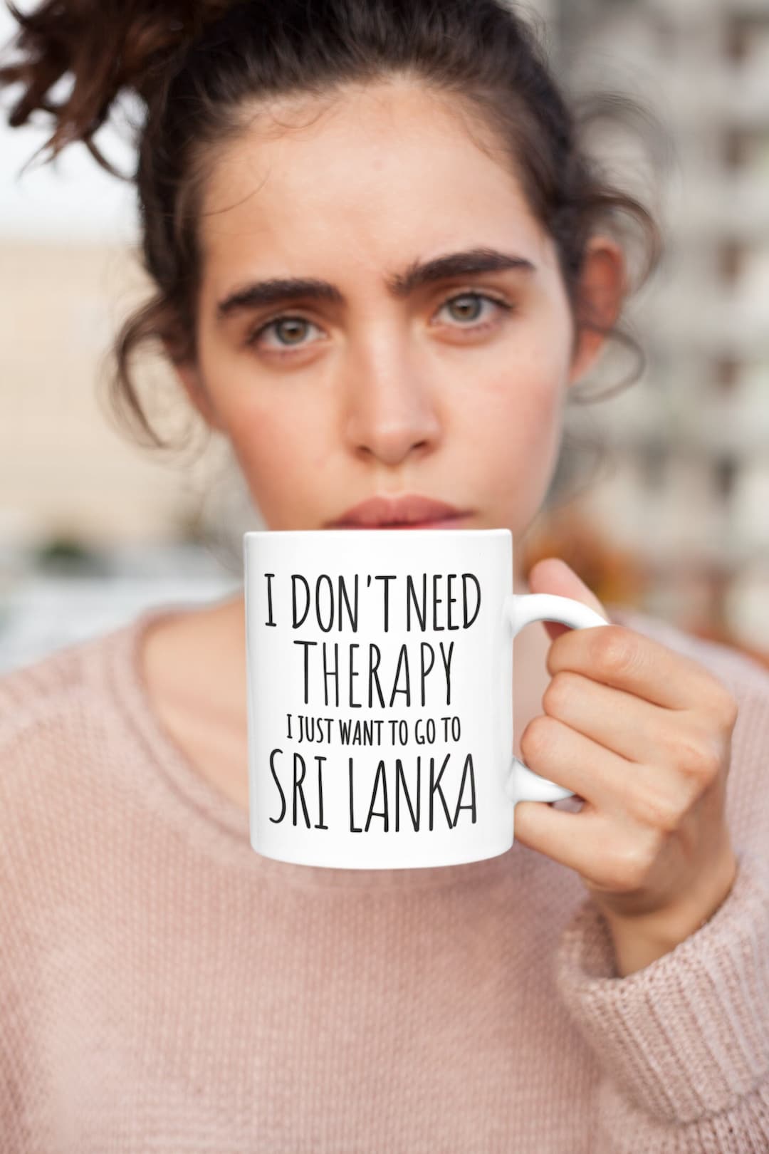 Sri Lanka Mug, Sri Lankan Gifts, Travel to Sri Lanka Coffee Cup