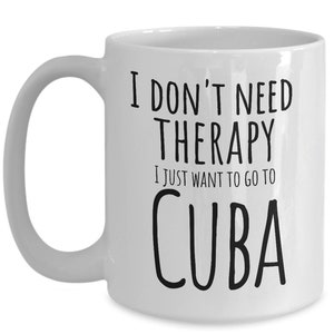 Cuba mug, Cuba gift, Dreaming of Cuba coffee cup, Cuban mug, Sala Cuba pride gift, Cuba love gift mug, I love Cuba coffee mug, Cuban gifts image 5