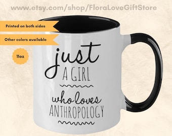 Anthropologist mug, anthropology student coffee cup, Anthropologist gifts, anthropology graduate gifts, ceramic mug for anthropologist