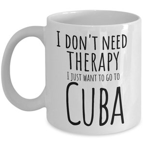 Cuba mug, Cuba gift, Dreaming of Cuba coffee cup, Cuban mug, Sala Cuba pride gift, Cuba love gift mug, I love Cuba coffee mug, Cuban gifts image 6