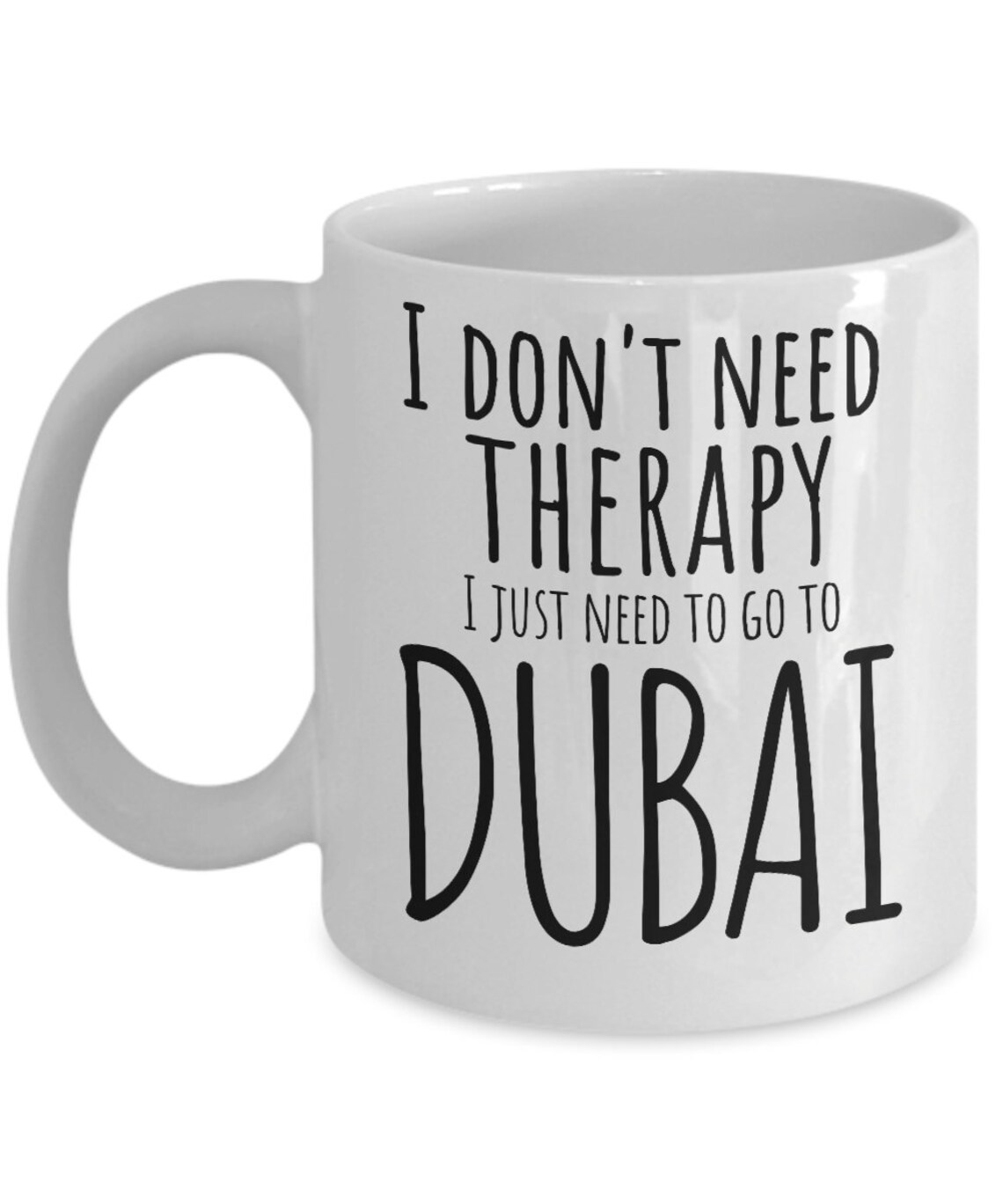 Dubai Mug Dubai Gifts Dreaming of Dubai Coffee Cup Rather Be Etsy