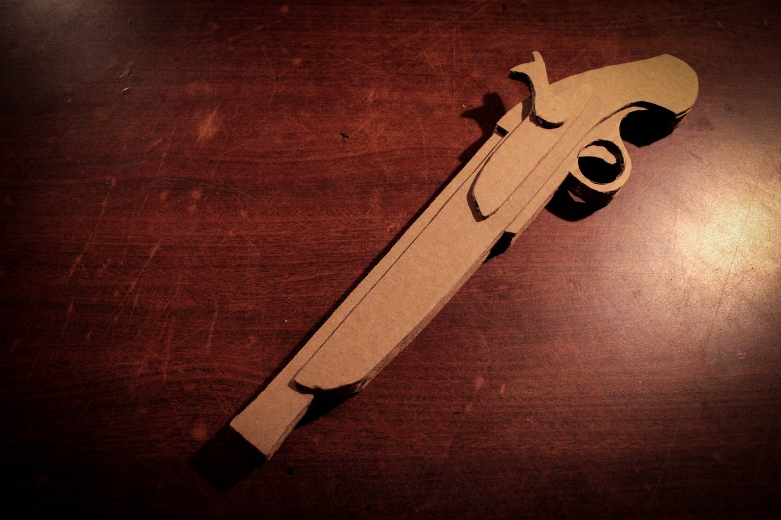 Landlubber Flintlock || PDF Printable Pattern Cardboard Pewpew, Toy ...