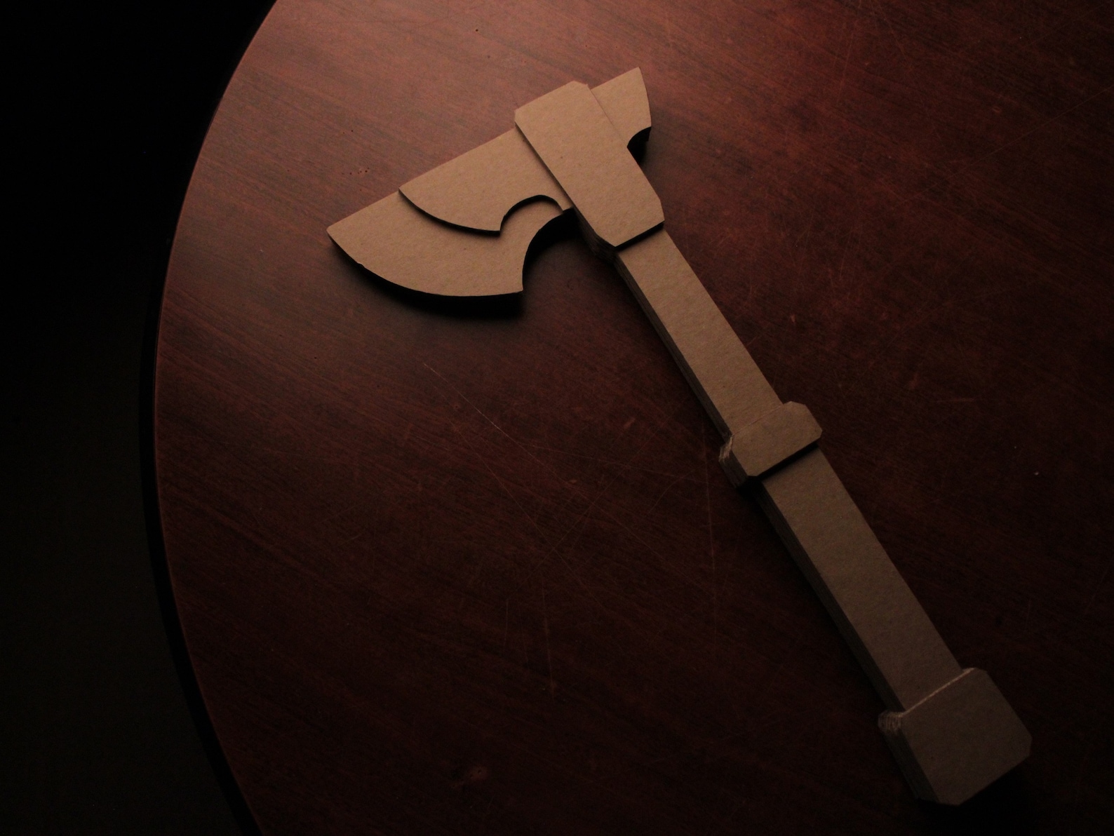 Papercraft Ax Mountainhead Axe || PDF Printable Pattern Cardboard Axe, Upcycle DIY ...