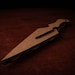 Warleaf Kunai PDF Printable Pattern Cardboard Ninja Knife, Recyle DIY ...