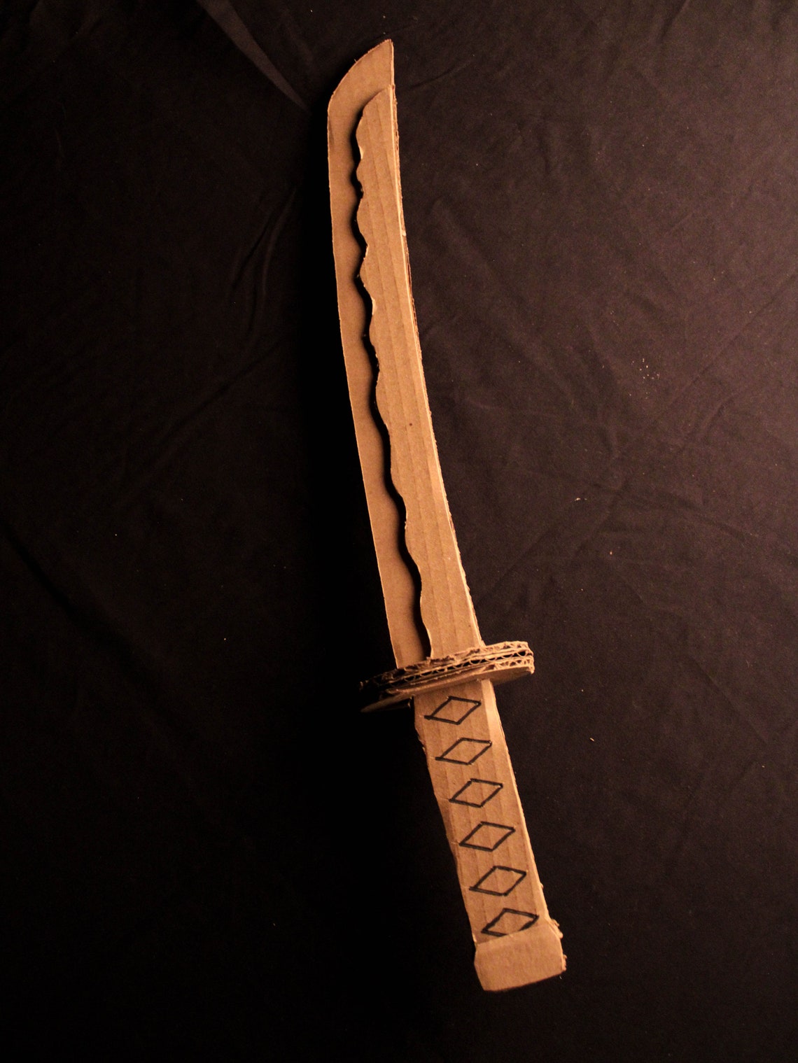 Ryujin Katana || PDF Printable Pattern Cardboard Ninja Sword, Toy ...