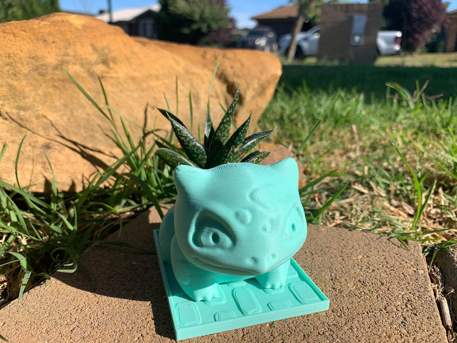 Bulbasaur Plant Pot With Drip Plate 3D Printed Pokemon Etsy Australia