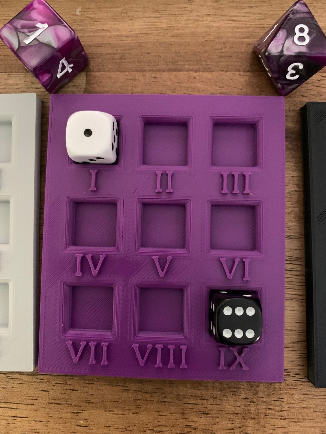 Dice Slot Counter or Spell Tracker D&D Dungeons and Dragons Etsy