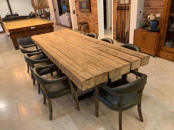 Bespoke Dining Tables Handmade From Reclaimed Wooden Beams Uk Bespoke Dining Tables Handmade From, Recycled Wood Dining Table Uk