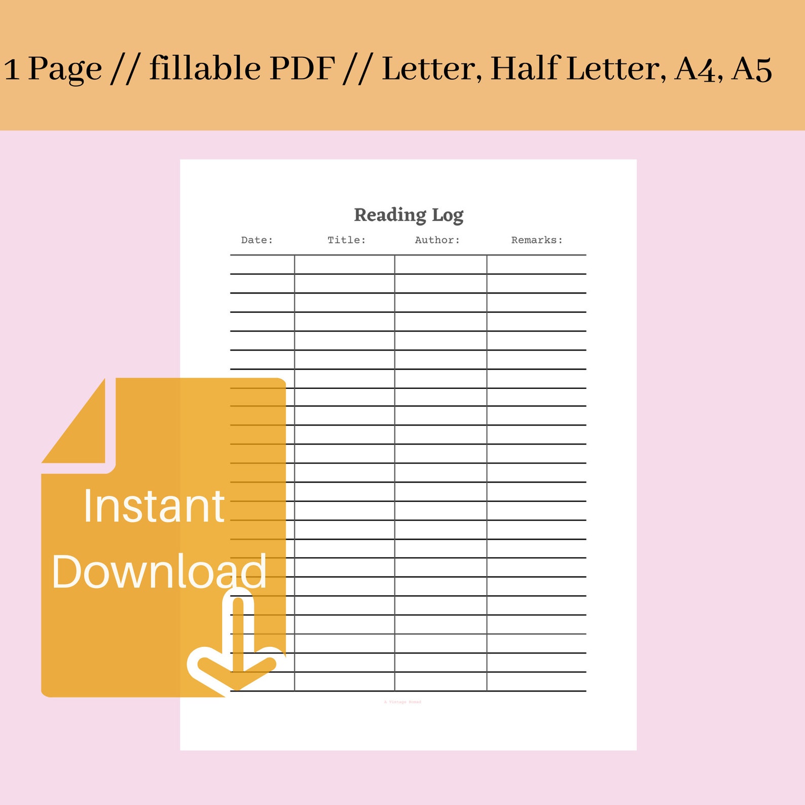 Digital Download Pdf Fillable Pdf Instant Download - Etsy