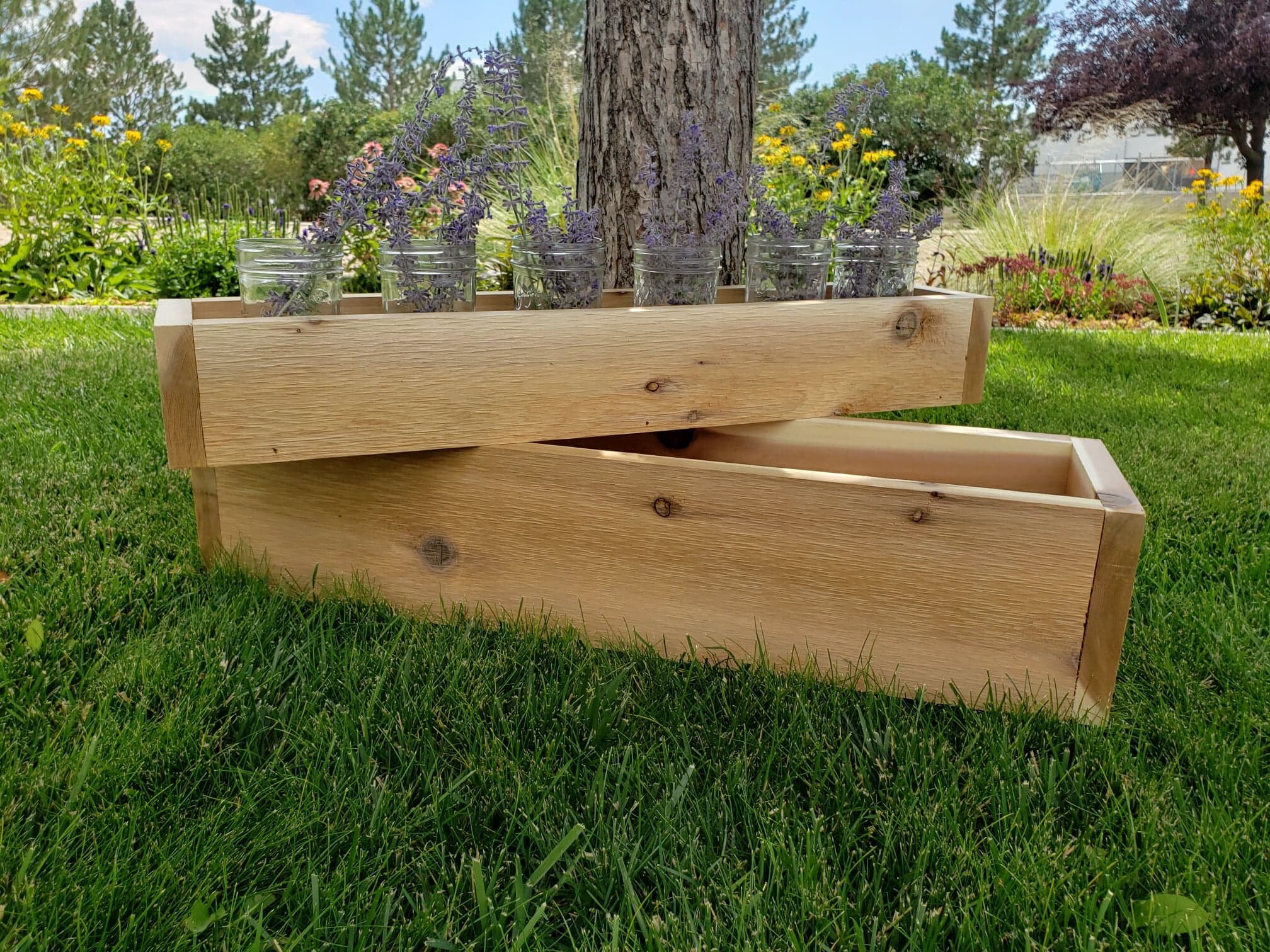 Cedar Window Planter Box Etsy