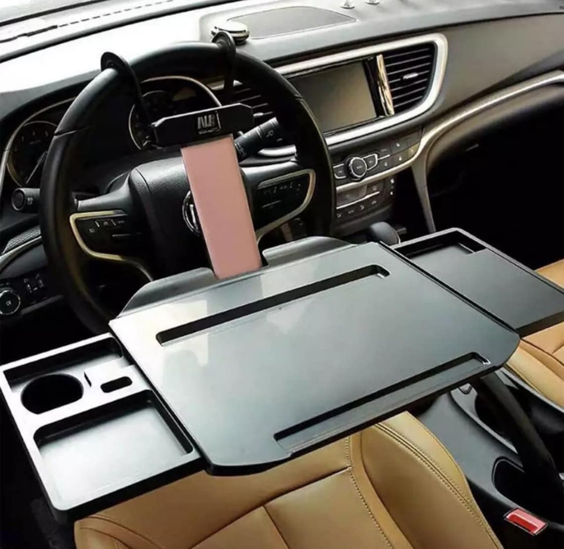 Universal Car Laptop Computer Desk Mount Stand Steering Wheel Etsy