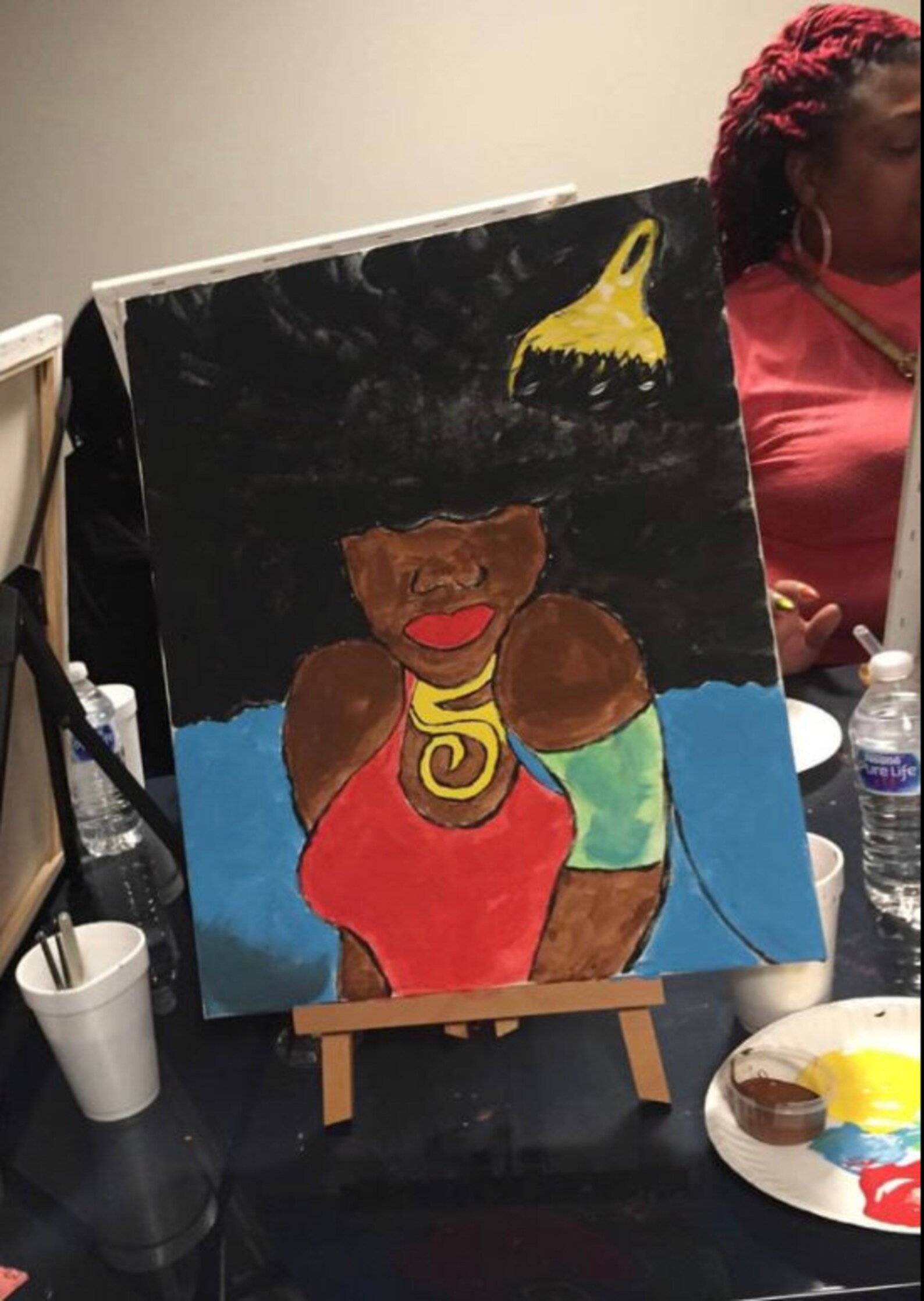 Sip and Paint Kit DIY Painting Etsy