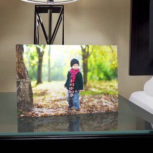 Custom Metal Photo Prints - Desktop standing | 5 x 7&quot; Perfect addition to you Office or Home Decor | Send me your Pic or Instagram Pic