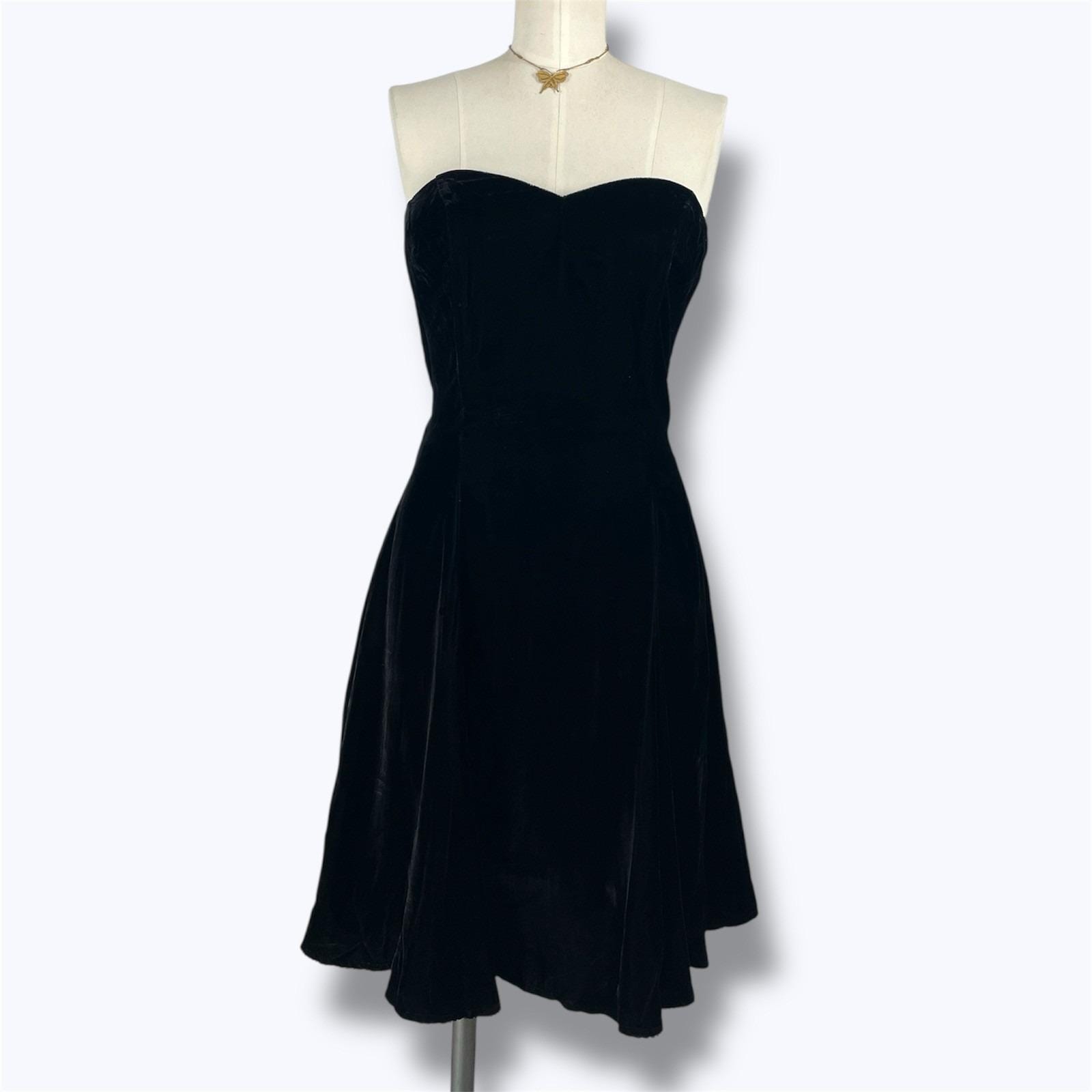 Vintage 90s Velvet Formal Dress - Etsy