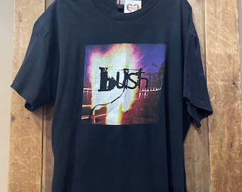 Vintage 1996 Bush Band T-shirt RazorBlade Suitcase Giant Tag XL