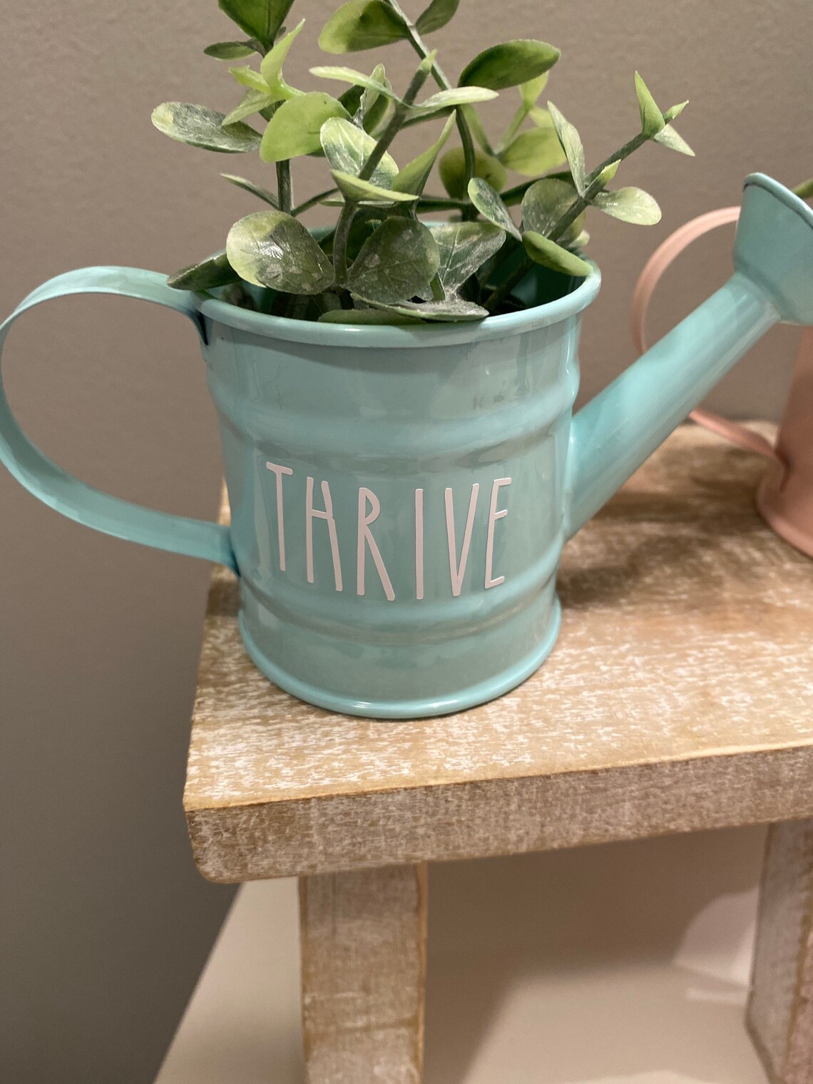 Mini Watering Cans Tiered Tray Decor Rae Dunn Spring Etsy