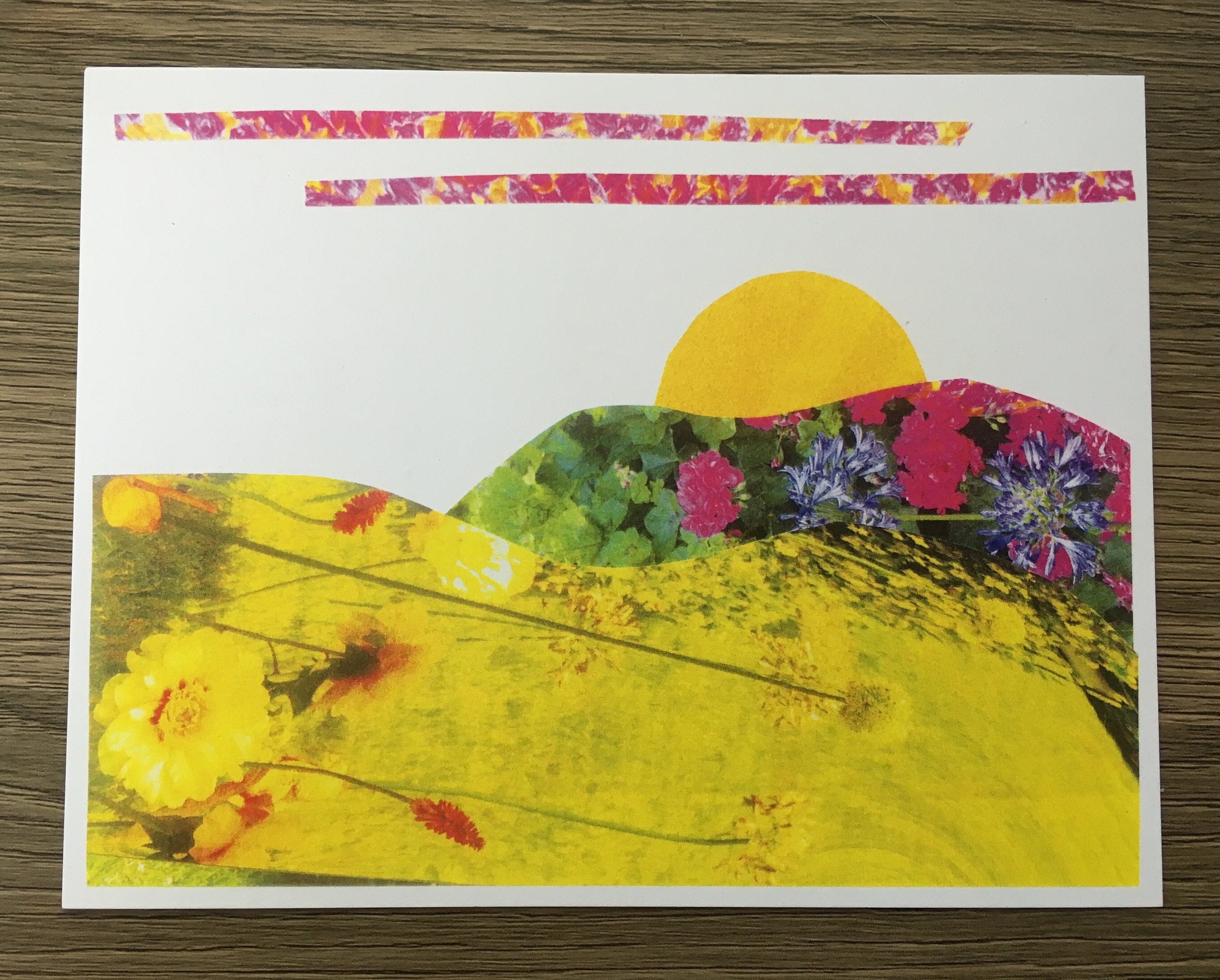 Mountain Sunrise/sunset Collage Postcards (pack of 6) - Etsy