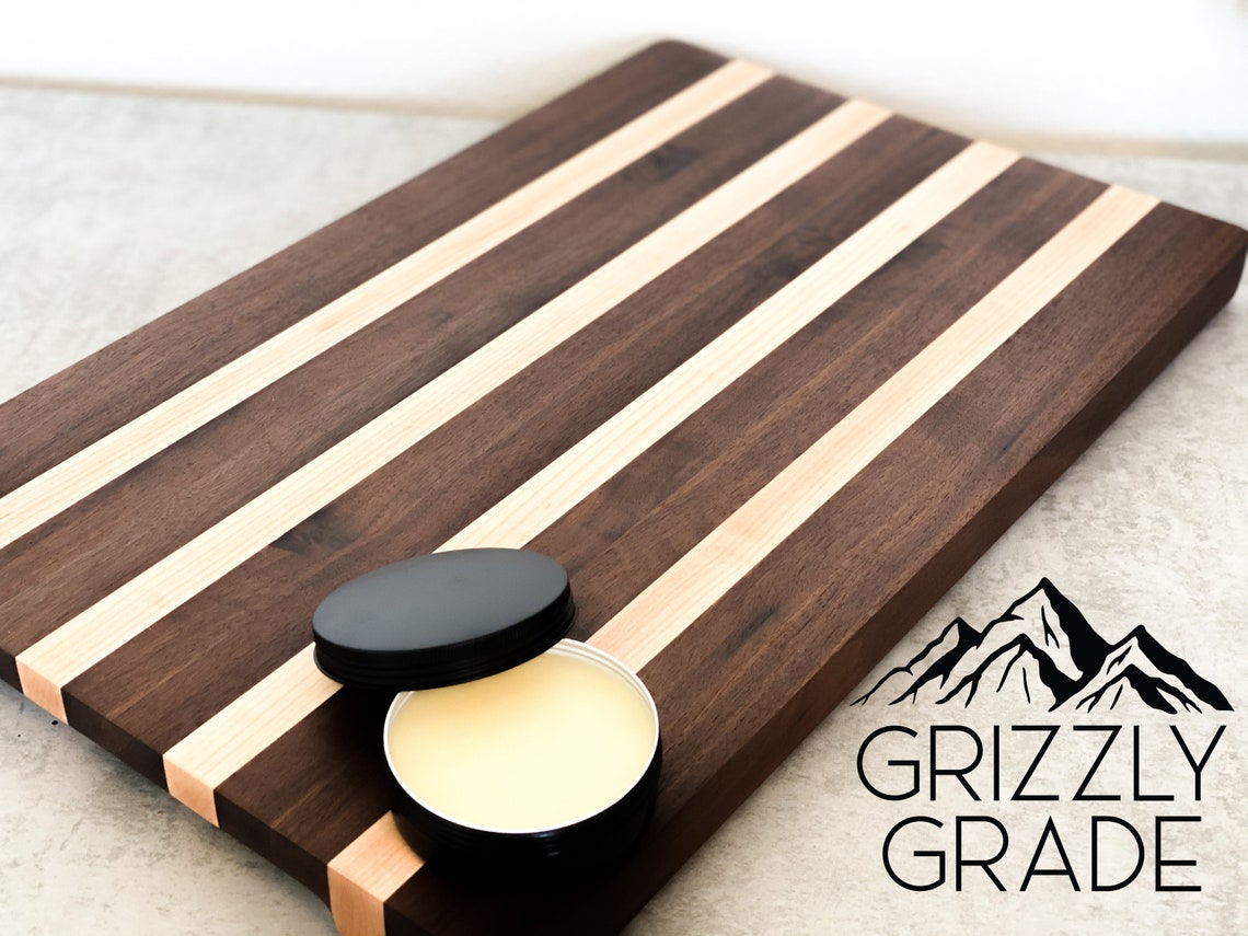 Walnut and Maple Cutting Board Edge Grain Cutting Board Etsy UK