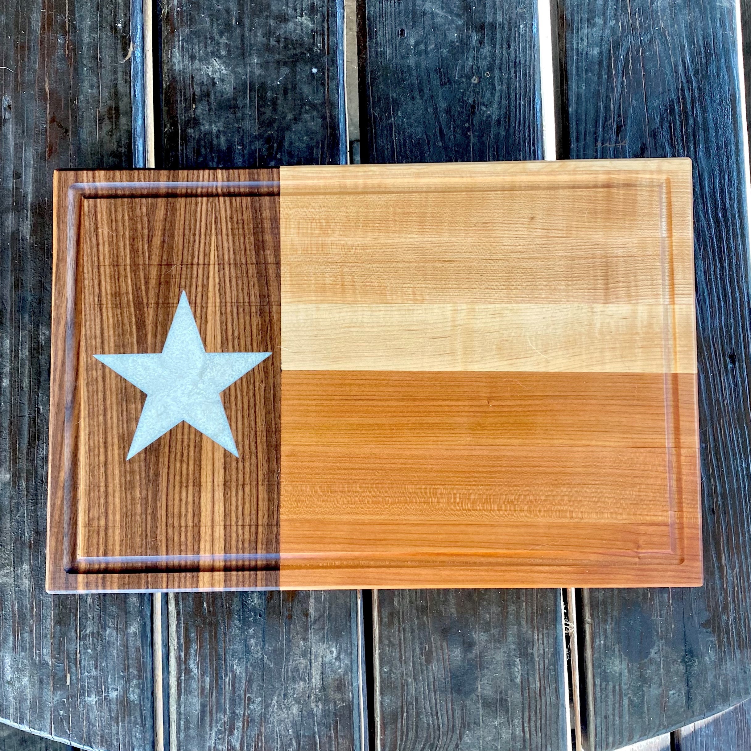 Texas Flag Cuttng Board State Flag Cuttng Board Chrstmas - Etsy
