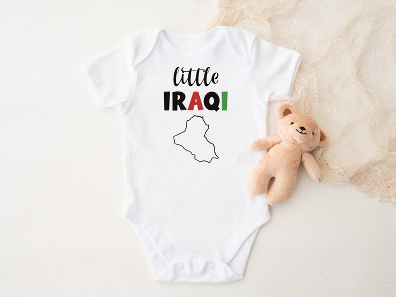Little Iraqi - Custom Iraq Map Baby Onesie - Etsy Canada